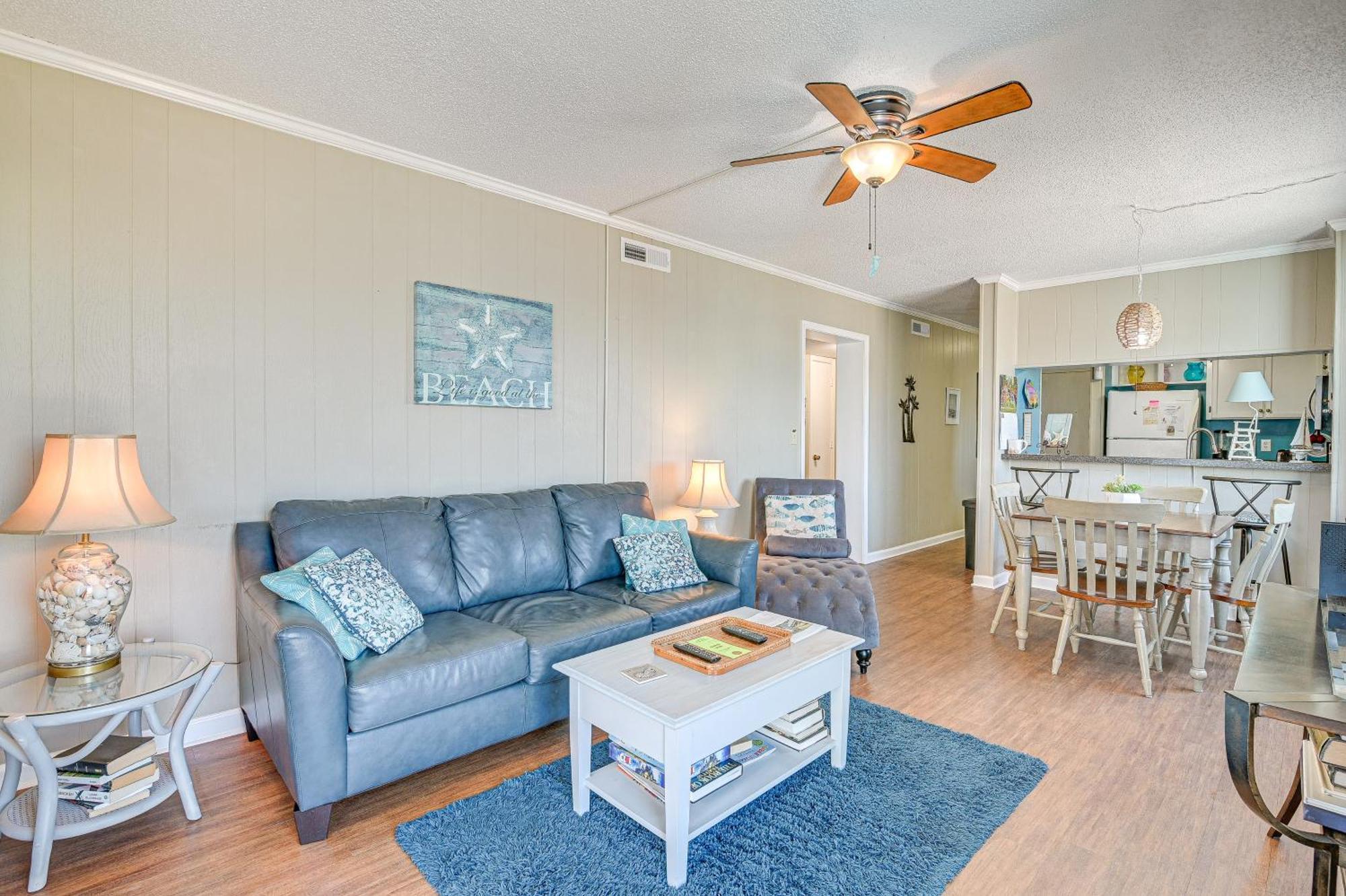 Coastal Condo On Beach With Community Pool Access! Myrtle Beach Bagian luar foto